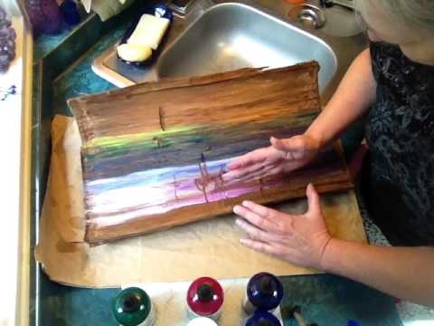 Hoe houtvlekken van glas te verwijderen