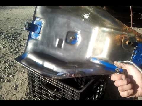 Hoe gaten in aluminium te repareren