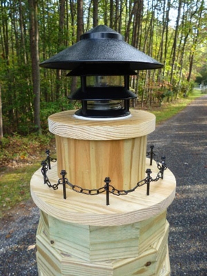 Kako zgraditi leseni svetilnik
