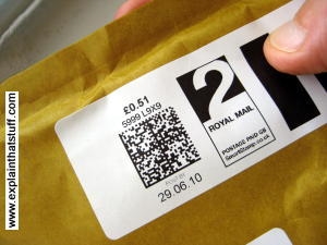 Как да четете матрица с данни за пощенски марки и пощенски код