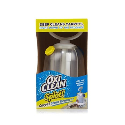 카펫 청소시 OxiClean 사용