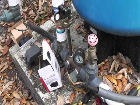 Kako zamenjati tlačno stikalo vodnega vodnjaka