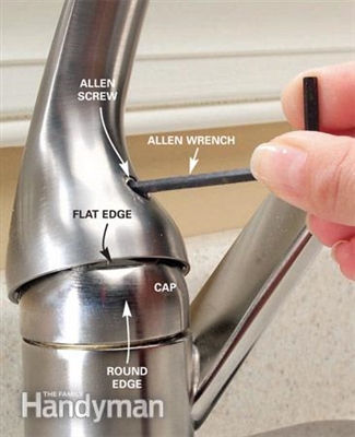 Come smontare una maniglia del rubinetto per riparare una maniglia cigolante