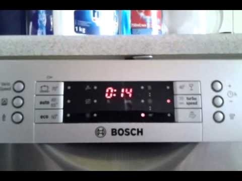 Ako zrušiť umývací cyklus v umývačke riadu Bosch