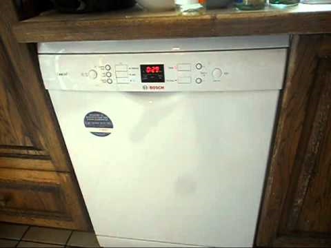 Hur du avbryter en tvättcykel på en Bosch-diskmaskin