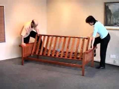 Ako zostaviť drevený futon rám