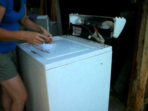 Kako popraviti pralni stroj Kenmore