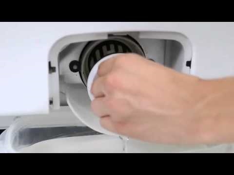 Kako očistiti črpalko na pralnem stroju Whirlpool