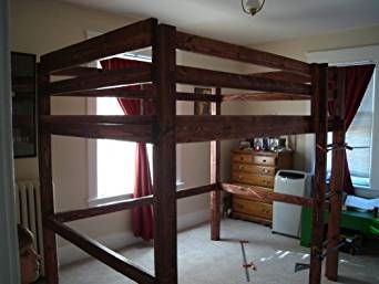 כיצד לבנות מיטת קומותיים בגודל קווין