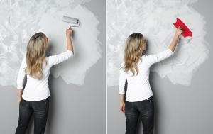 So entfernen Sie Silikondichtungen von einer bemalten Wand