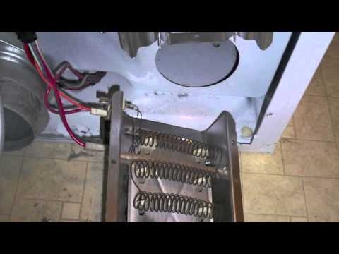 Cómo quitar la parte posterior de una secadora