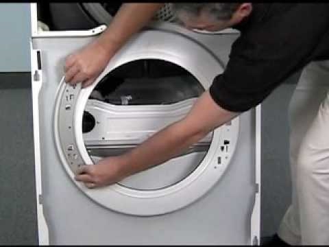 Kan du byta dörrsväng på Samsung-tvättmaskiner?
