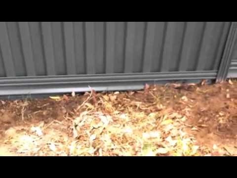 Cómo construir una valla en una pendiente
