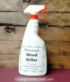 Homemade Weed Killer που δεν σκοτώνει χόρτο