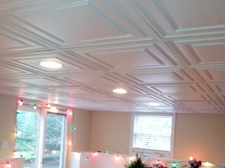 วิธีการติดตั้งแสงสว่างแบบฝังในแผงเพดานแบบหล่น