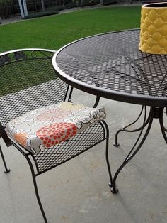 Comment finir les meubles de patio en aluminium