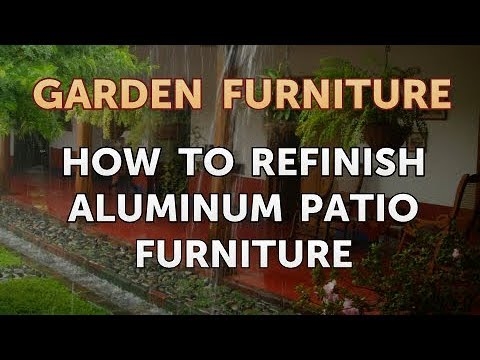 Az alumínium teraszos bútorok újrahasznosítása