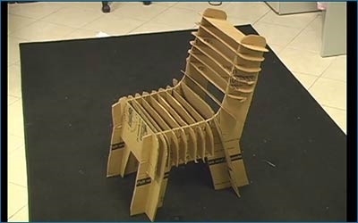 Kako napraviti stolicu od kartona