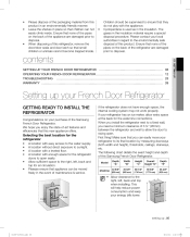 Как да премахнете панела на дисплея на хладилник за френски врати на Samsung