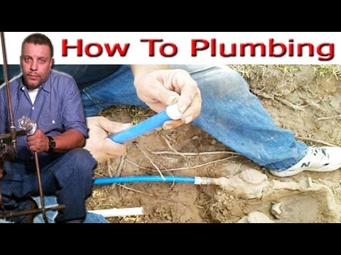 Ako nainštalovať vodovodnom potrubí do domu