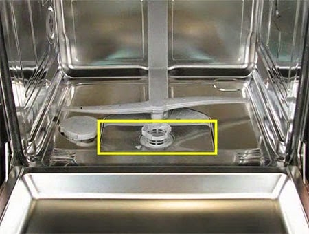 Hogyan lehet eltávolítani a Bosch mosogatógép alját?
