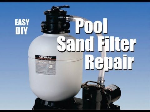 Як виправити розтрісканий фільтр з піском для басейну
