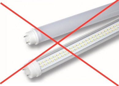 Come convertire i fluorescenti in LED