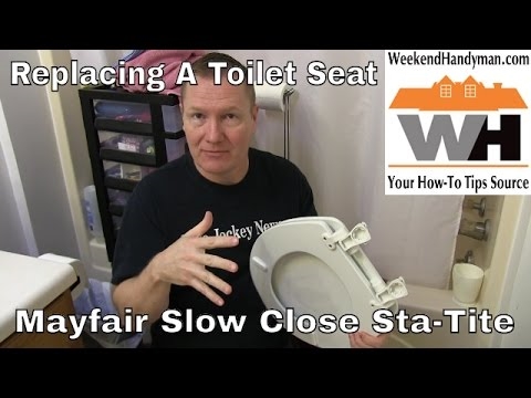 A Mayfair WC-ülőke beszerelési útmutatója