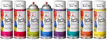 Как распылить краску для искусственных цветов