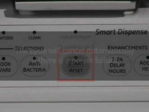 Cómo restablecer la luz parpadeante en un lavavajillas Whirlpool