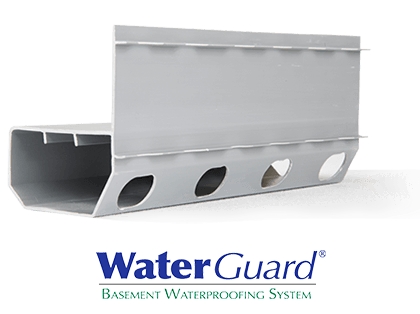 Vidutinės „Waterguard“ rūsio hidroizoliacijos sistemos išlaidos
