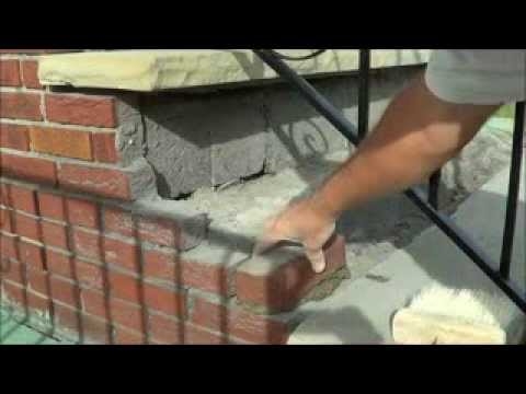 Comment construire un porche en brique et en béton