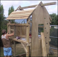 Cómo construir una escalera de la casa del árbol