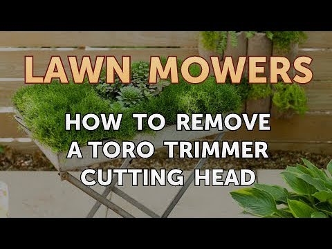 Kako ukloniti reznu glavu Toro trimera
