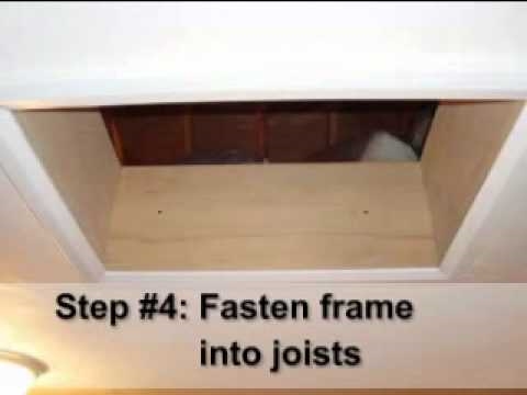כיצד ליצור דלת גישה בעליית הגג