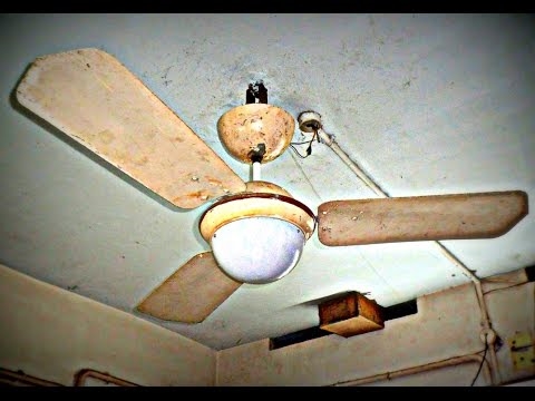 Cómo reparar un ventilador de techo que se está cayendo