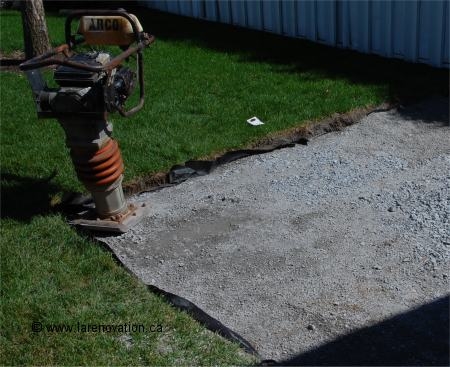 Comment poser des pierres de patio