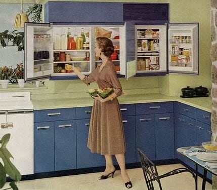 Electrodomésticos de la década de 1950