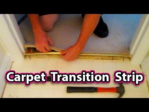 Cómo quitar una tira de tachuela de alfombra
