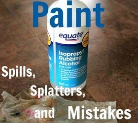 Comment enlever les gouttes de peinture séchées
