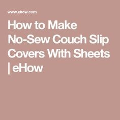 Cara Membuat Slip Sofa Tanpa-Selipkan Dengan Seprai