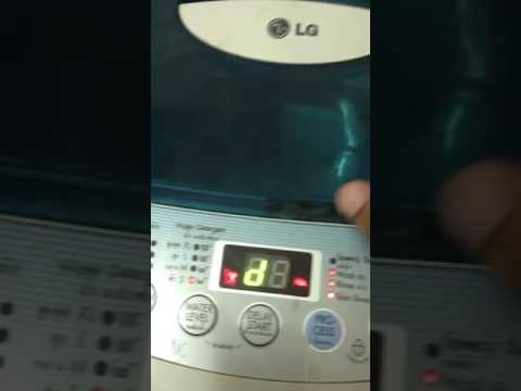Cách khắc phục sự cố và sửa chữa máy giặt LG dừng ở chu trình xoay Rinse