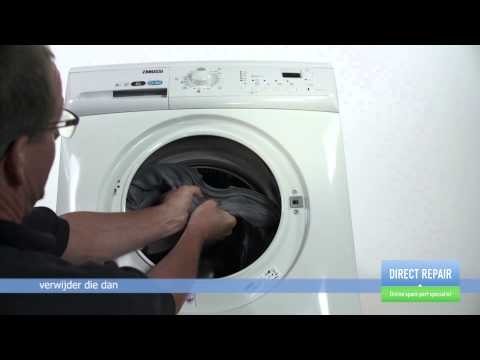 Hoe riemen op een Frigidaire wasmachine / droger-combinatie te vervangen