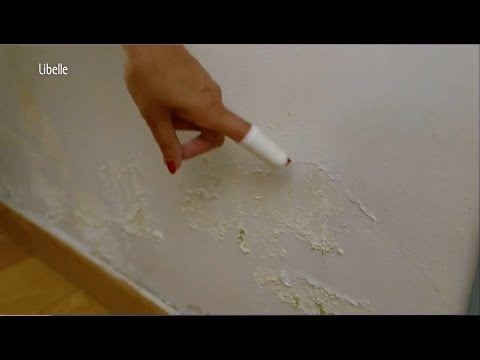 Kako izvaditi gel obrub s obojenog zida