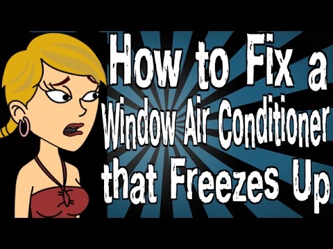 วิธีการป้องกันไม่ให้หน้าต่างเครื่องปรับอากาศหยุดทำงาน