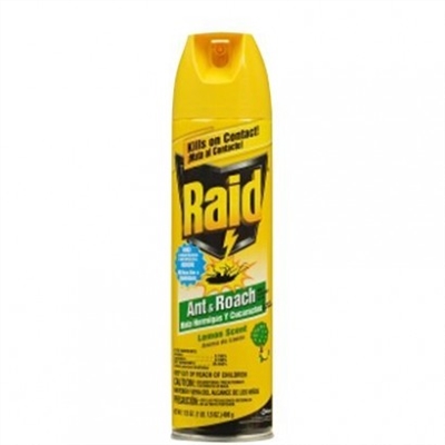 Raid Ant & Roach aerosolu ieelpošanas sekas