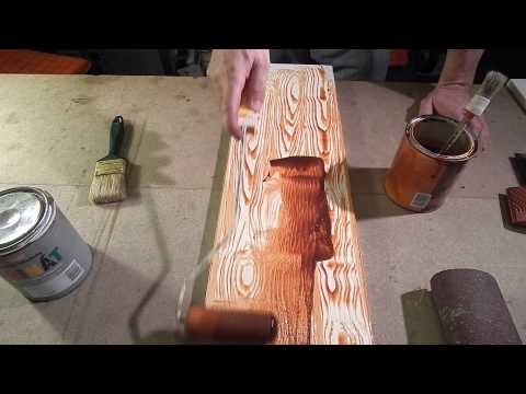 Hogyan lehet festett fa lezárni