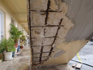Cómo reparar concreto dañado por agua