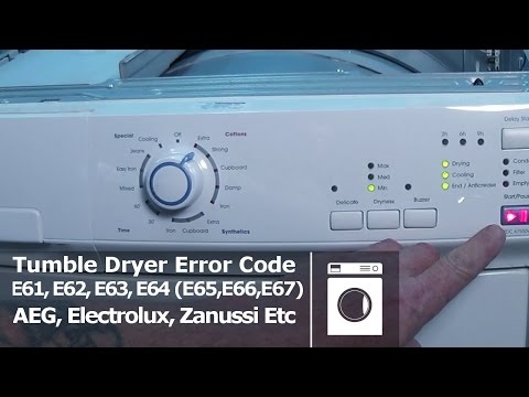 „LG Gas Dryer“ klaidų kodas patikros filtrui