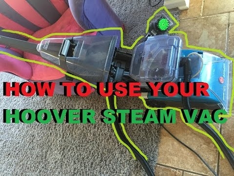 Como solucionar um Hoover SteamVac